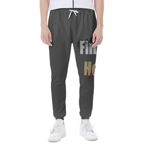 Open image in slideshow, All-Over Print Men&#39;s Closed Bottom Light Weight Jogger
