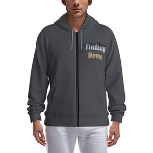 Open image in slideshow, All-Over Print Zip Up Hoodie With Pocket
