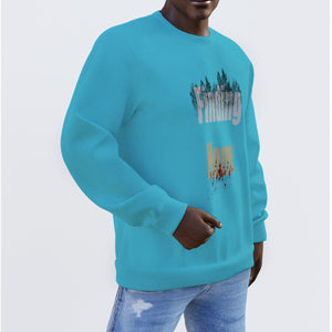 All-Over Print Men's Sweater