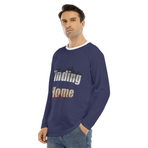 All-Over Print Men's Long Sleeve T-shirt With Raglan Sleeve