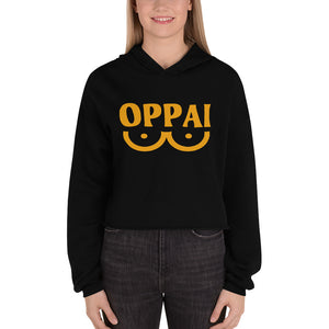 Open image in slideshow, Oppai Crop Hoodie
